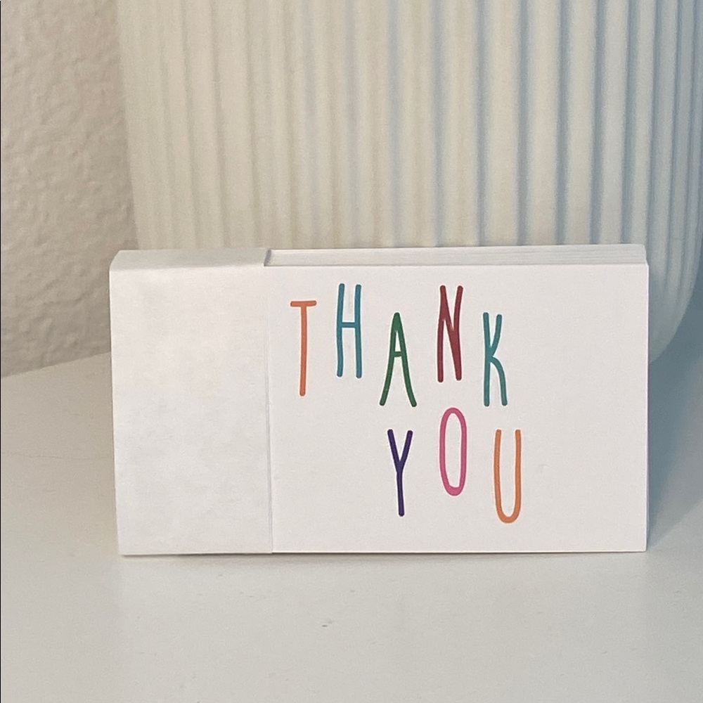New 40 Mini “Thank You”  Cards Choice of Design - Picture 6 of 7
